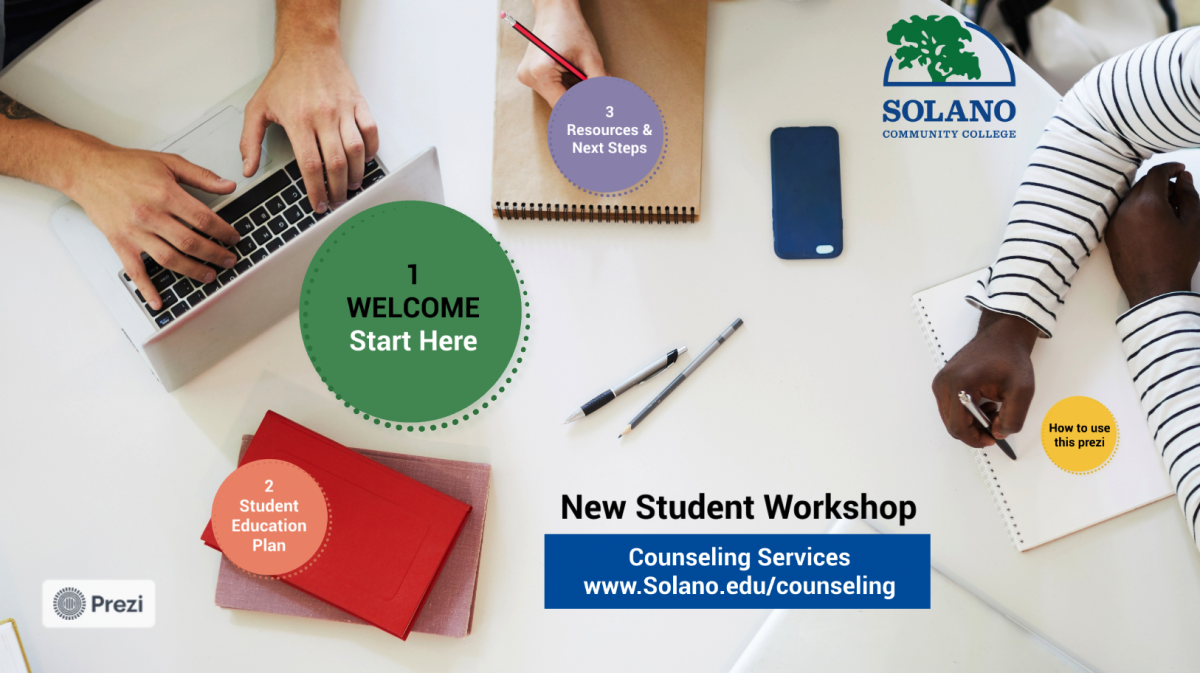 New Student Workshop for Solano Community College